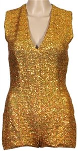 Mary J Blige Stage Worn Motorcycle Cut Sequined Jacket & Dress - Worn on 8/16/2019 For Hard Rock Hotel Casino Performance