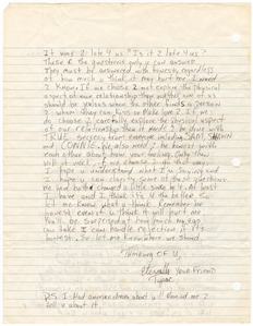 Tupac Shakur Handwritten and Signed Love Letter 11/13/1988 (JSA)