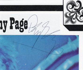 Led Zeppelin Historic Original Band Signed 1975 Earl's Court Concert Program (JSA)