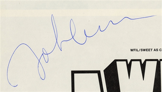John Lennon Signed WFIL Sweet as Candy Album (REAL)