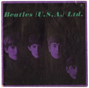 The Beatles Signed Original 1964 U.S.A. Tour Concert Program - Signed by Lennon & Ringo (JSA & REAL)