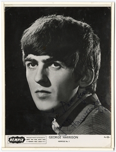The Beatles Signed & Inscribed Set of Original Nempix Publicity Photographs (4) (JSA & REAL)