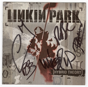 Linkin Park Signed Hybrid Theory CD (REAL)