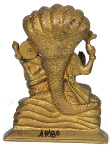 George Harrison Owned Bronze Narasingha Statuette
