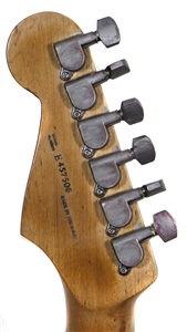 Jeff Beck 09/06/2003 Stage Played and Signed Yellow Fender Stratocaster Guitar (RGU & REAL)