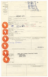 The Beatles Signed Individual Stock Certificate Contracts for 1969 Sale of NEMS Publishing with Queenie Epstein! (Caiazzo)