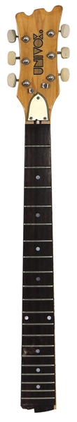 Kurt Cobain Stage Used & Smashed Univox Hi-Flier Guitar Neck Circa 1989