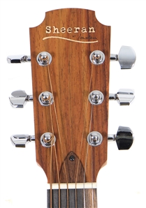 Ed Sheeran Owned, Played and Signed Signature Acoustic Guitar with “Play This Guitar Inscription” - Used for “Afterglow” Recording