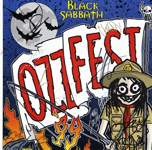 Ozzy Osbourne and Others Signed “Ozzfest” 1999 Concert Poster