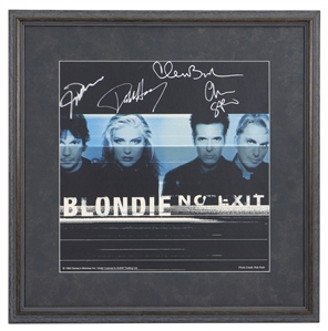 Blondie Signed “No Exit” Album Print (REAL)