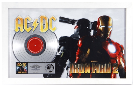AC/DC “Iron Man 2” Columbia Records Award