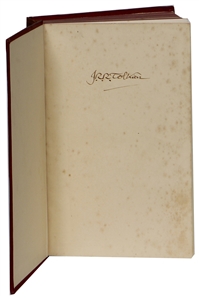 The Lord of the Rings 3-Volume Set Signed by J.R.R. Tolkien - 1st UK Editions! (JSA)