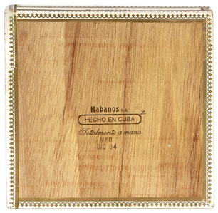 Fidel Castro Owned & Signed Cohiba Lanceros Cigar Box (JSA & RGU)