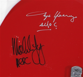 AC/DC Signed Red Custom Epiphone Guitar (REAL)