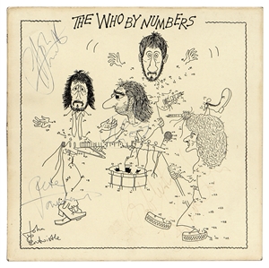 The Who Vintage Signed “The Who By Numbers” Album with Keith Moon (JSA & REAL)