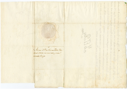 1753  Handwritten and Signed Documents