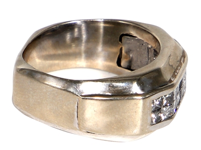 Tupac Shakur Owned & Worn Gold and Diamond Ring (RGU)
