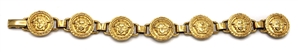 Tupac Shakur Owned & Worn Gold Plated Versace Bracelet (RGU)