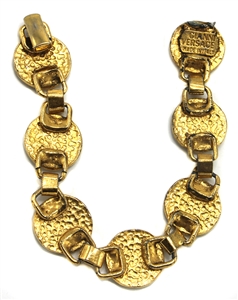Tupac Shakur Owned & Worn Gold Plated Versace Bracelet (RGU)
