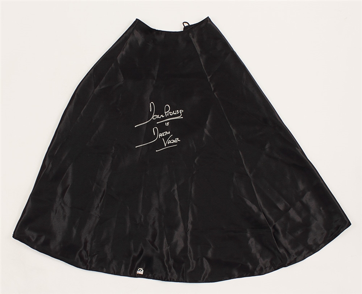 Star Wars Darth Vader David Prowse Signed and Inscribed Cape