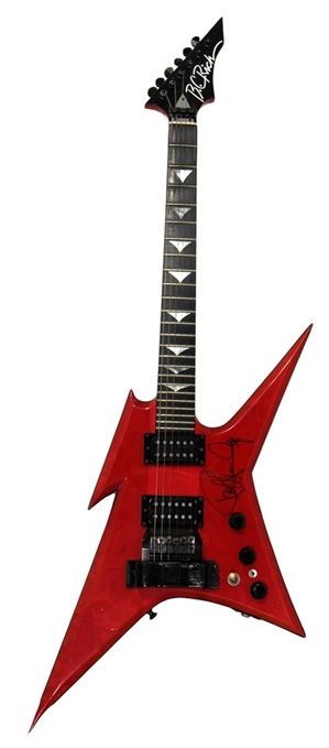 KISS Paul Stanley 1985 Owned, Stage Played & Tears Are Falling Video Used BC Rich Ironbird Guitar