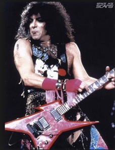 KISS Paul Stanley 1985 Owned, Stage Played & Tears Are Falling Video Used BC Rich Ironbird Guitar