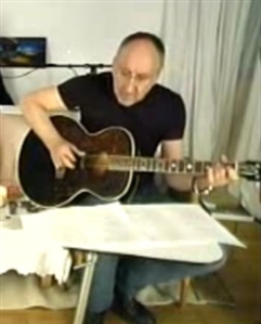 Pete Townshend & Roger Daltrey Owned & Stage Played J180 Everly Brothers Acoustic Guitar (Roger Daltrey LOA)