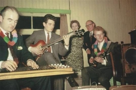 The Beatles John Lennon, Paul McCartney & George Harrison Used Burns Prototype 8-String Lap Steel Guitar - Jim Burns Personal 1/1 Lap Steel Guitar