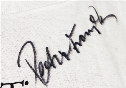 Peter Frampton Signed Times Change...Legends Live On Signature Les Paul T-Shirt
