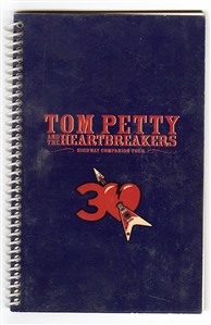 Tom Petty and The Heartbreakers Original Highway Companion Tour Used Itinerary Book