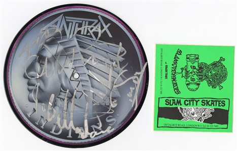 Anthrax Signed Two-Song Picture Disc