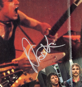 Scorpions Signed Pull-Out Magazine Poster