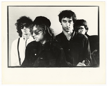 R.E.M. 1984 Original Stamped Photograph