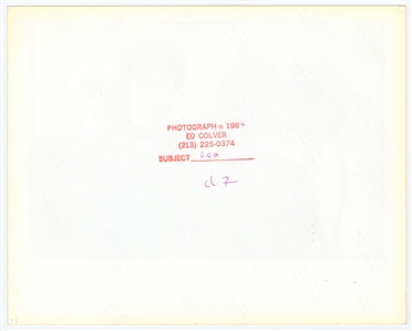 R.E.M. 1984 Original Stamped Photograph