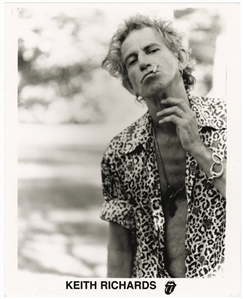 Rolling Stones Voodoo Lounge Original Archive Featuring Keith Richards Original Limited Edition Giclee Print, Voodoo Stew Book and Publicity Photographs
