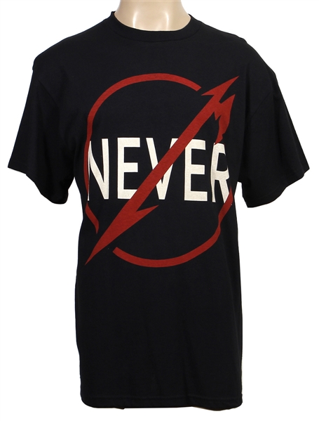 Metallica “Never” Concert T-Shirt