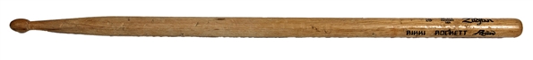 Poison Drummer Rikki Rockett Stage Used Drumstick