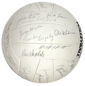 Sports Greats (30) Signed Volleyball - Featuring Duke Snider, Yogi Berra & More