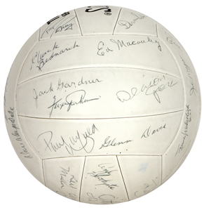 Sports Greats (30) Signed Volleyball - Featuring Duke Snider, Yogi Berra & More