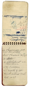 Shoeless Joe Jackson Owned & Handwritten Personal Penmark Notebook (Beckett Guaranteed)