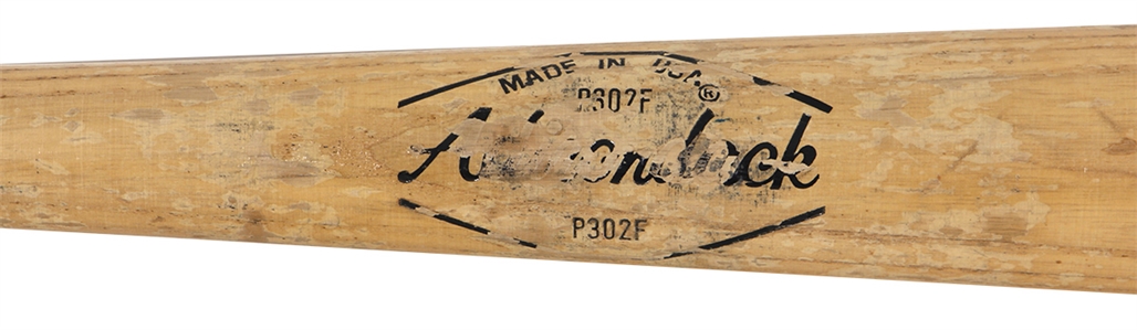Willie Mays Vintage Pro Stock Model Bat - Heavy Game Use Attribution to Willie Mays (PSA/DNA & Mears)