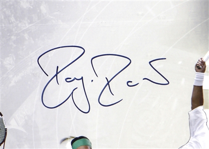 Roger Federer Signed 7 Grand Slam Victories Photo 39/40 (Steiner)
