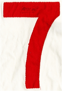 George Best 1967 Match Worn & Signed Away Jersey (RGU, Ex-Teammate William Foulkes Provenance & JSA)