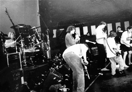 Nirvana Pat Smear Owned & Stage Played Guitar - Hand Painted & Played by Kurt Cobain - Smashed by Friend on Stage 11/15/1993 with Photographs! (RGU)