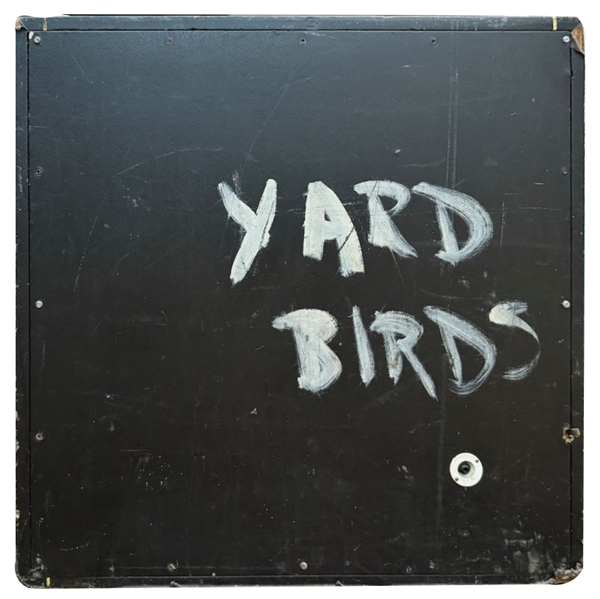 The Yardbirds / Jeff Beck Stage Used 1964 Marshall 4 x 12 (One of the First Marshall Cabinets Made)