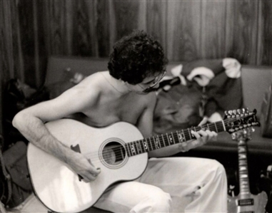 Fleetwood Mac Lindsey Buckingham “Mirage” Album Recording Session Used Custom Moller OV-6F Acoustic Guitar - Stage Used by Johnny Cash & Studio Used by Tom Petty, Neil Young & More (Buckingham LOA)