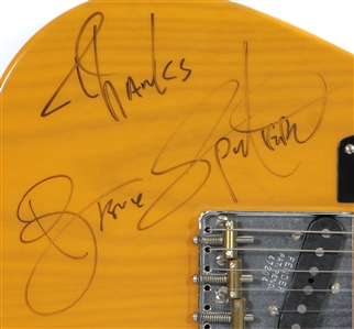 Bruce Springsteen Signed 1952 Fender Telecaster Reissue Guitar (REAL)