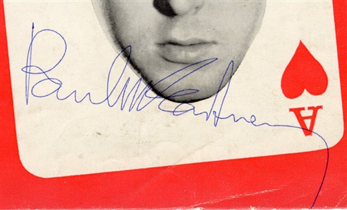 The Beatles Signed 1964 Live Music Concert Program (REAL)