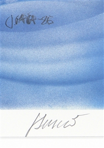 Jerry Garcia Signed “The Blue Iceberg” Limited Edition Lithograph (34/500)