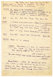The Who Pete Townshend Handwritten Working Lyrics For “See Me, Feel Me” From Iconic “Tommy” Album On Hotel Stationary (REAL)